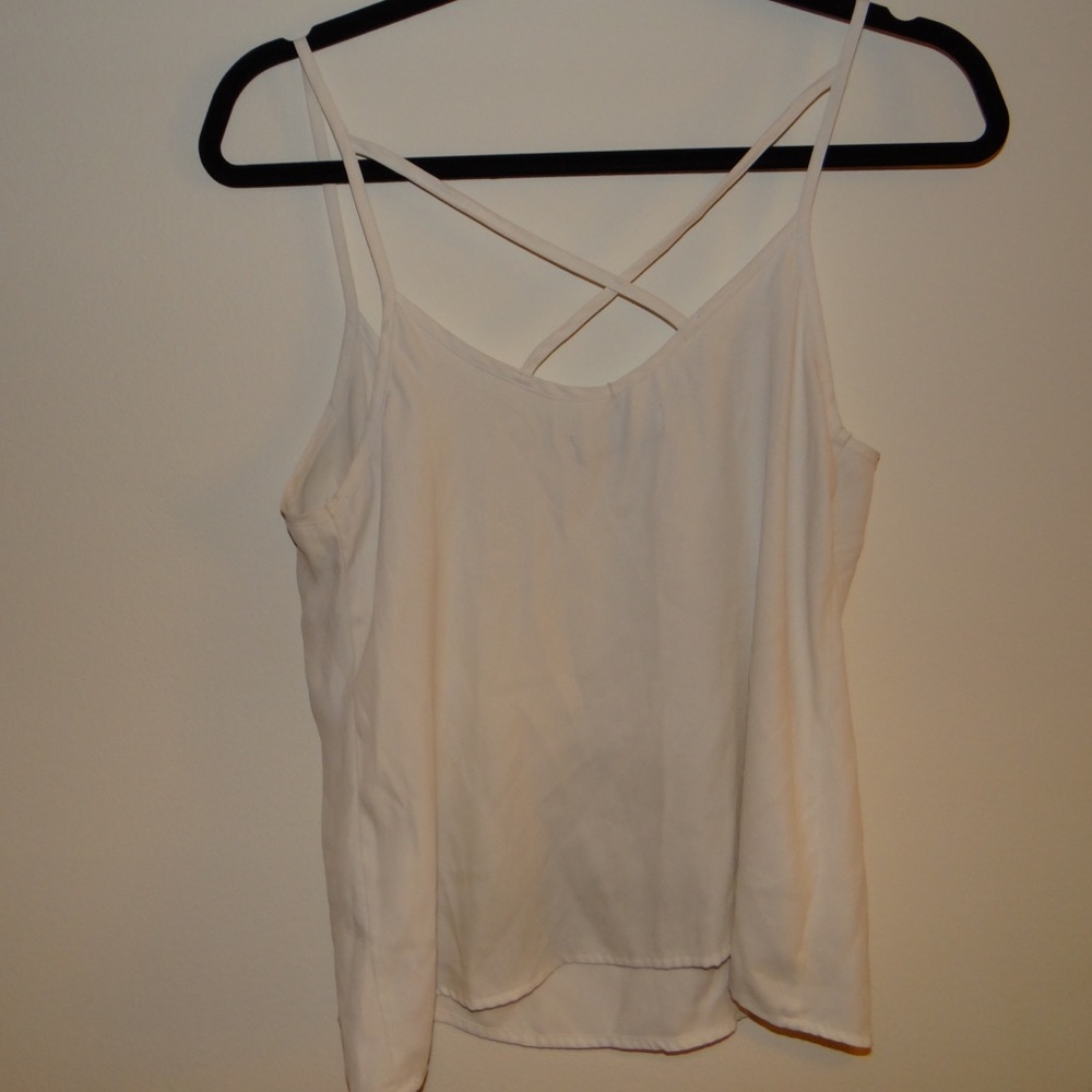 Abercrombie and Fitch white tank top